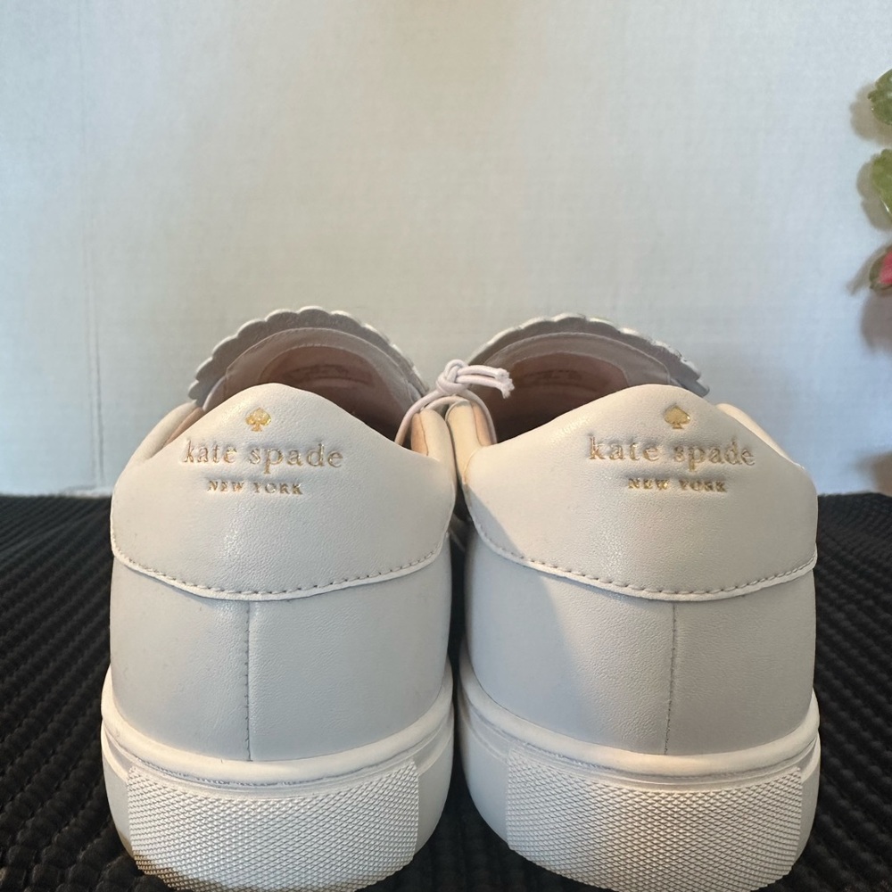 🆕Kate Spade Leather Slip-On Sneakers - Picture 7 of 14